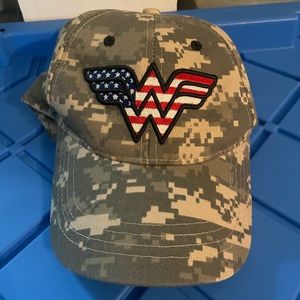 Camouflage Wonder Woman baseball cap